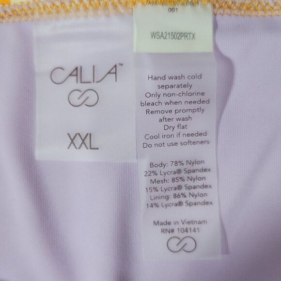 Calia by Carrie Underwood Swim BoyShorts Womens XXL Wide Band Bikini Bottom NWOT - Picture 7 of 8